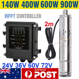 3" MPPT Controller Screw Solar Water Pump Deep Well Submersible Bore Hole Pump - Picture 1 of 19