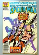 Spectacular Spider-Man #119 ~ MARVEL 1986 ~ SABRETOOTH