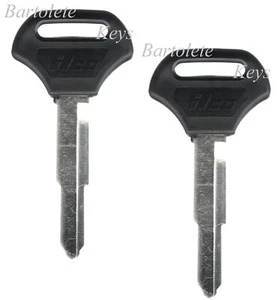 2 Replacement Key Blank Fits 1999 2000 2001 2002 2003 Kawasaki W650 - Picture 1 of 7
