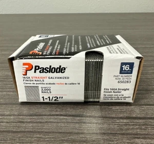 Paslode gerade Trim Finish Nägel 16 Stärke 1-1/2" 650283 - Bild 1 von 2