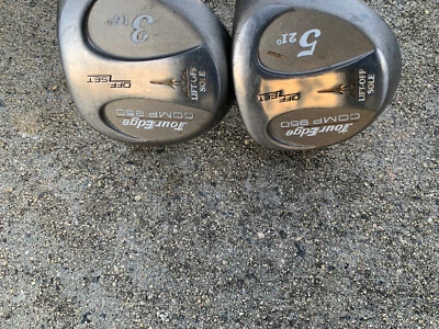 Tour Edge Comp 950 Off Set Suela Elevable 16*/21* 3 y 5 Madera Grafito Derecha Foto 1 de 4