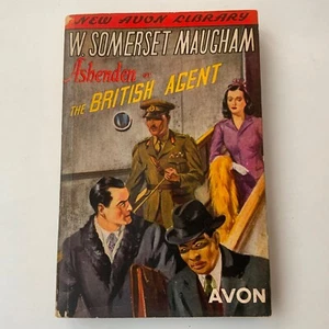 Ashenden or The British Agent by W. Somerset Maugham 1943 Avon, 1st pr. VG+-NF - Picture 1 of 4