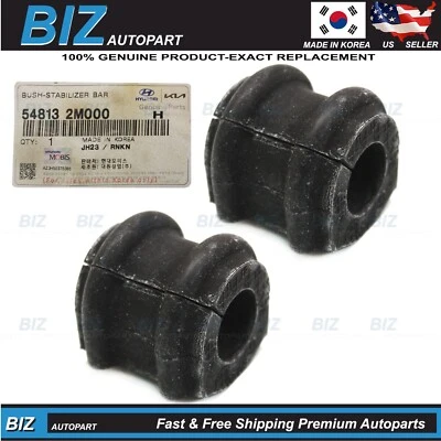 Genuine 2x Stabilizer Bar Bushings for 2010-16 Hyundai Genesis Coupe 54813-2M000 - Image 1 of 4