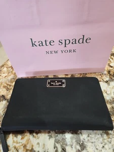 Neu mit Etikett Kate Spade große Organizer-Geldbörse aus New York französisch gestreift - Bild 1 von 16