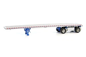 Sword SW2062S East Flatbed Trailer w/Bulkhead Original Box 1/50 Die-cast MIB - Picture 1 of 4