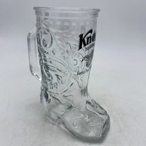 Bota de Vaquero Coleccionable de Vidrio Knotts Berry Farm Buena Park 6" Taza de Café Western - Imagen 1 de 7