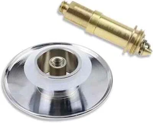 Chrome Sink Easy Pop Up Plug Basin Waste Bathroom Push Button Click Bolt - Picture 1 of 6