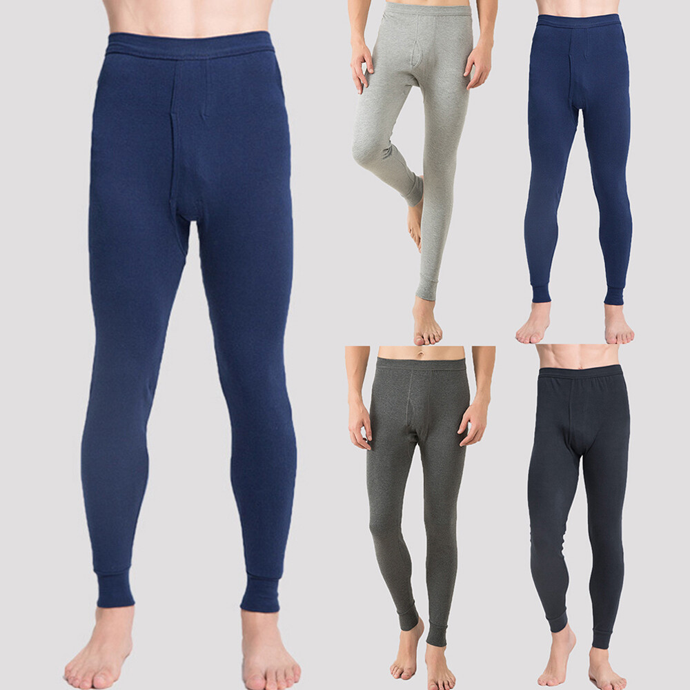 Mutande Lunghe Da Uomo In Cotone - Intimo Termico, Comodo E Traspirante, Taglie 44-56 - Foto 5