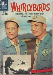 Whirlybirds #1124 Dell Four Color Comic 1960 VG- - Picture 1 of 2