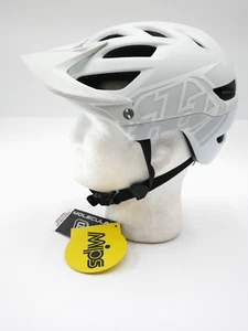 Troy Lee Designs Half Shell A1 Helmet Classic MIPS - GRAY/WHITE - XS -190258030 - Picture 1 of 8