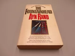 Vintage. The Fountainhead by Ayn Rand The 25th Ann Ed. (Trade Paperback, 1968) - Picture 1 of 10