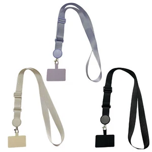 2pcs Adjustable Phone Lanyard Case Cover Mobile Phone Neck Holder Sling Unisex - Picture 1 of 15