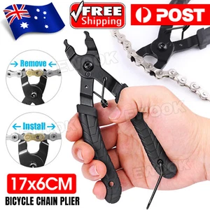Pliers Master Link Bicycle Chain Bike Missing Link Quick Link Open Close AU - Picture 1 of 11