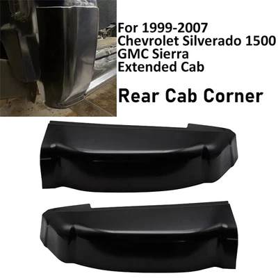 Cab Corner Set For 1999-2007 Chevrolet Silverado 1500 GMC Sierra Extended Cab - Image 1 of 4
