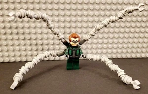 LEGO Dr. Octopus Doc Ock Minifigure 76178 Spider-Man Villain Daily Bugle NEW - Picture 1 of 6