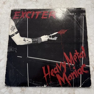 Exciter Heavy Metal Maniac Vinyl LP 1983 1ST US Press Shrapnel Records - Picture 1 of 5