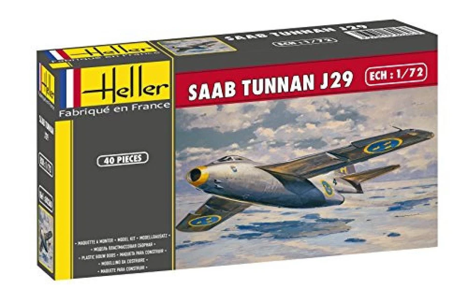 Heller 80260 Modellino Saab tunnan – Scala 1/72 - NUOVO  - Immagine 1 di 1