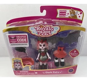 Royale High Dark Fairy Series 1 Set Exclusive Code Wings Become Ring - Picture 1 of 9