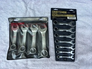 Craftsman Professional USA 11 Piece SAE Short Stubby Wrench Set 44101 44135 Lot - Bild 1 von 4