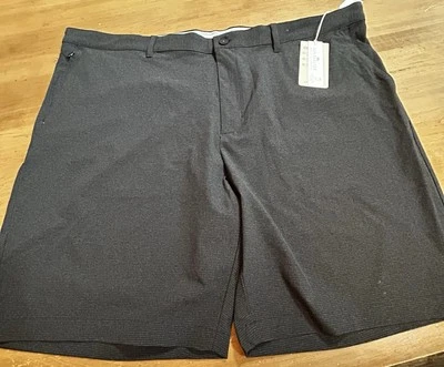 Pantalones Cortos Tommy Bahama Para Hombre Chip Shot Performance Gris Golf Planos Nuevos 46x10 *Mancho* Foto 1 de 4