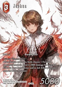 26-009L Joshua (English Full Art Foil) Opus 26 XXVI Final Fantasy TCG - Picture 1 of 1