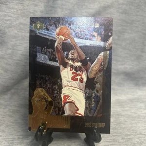 Michael Jordan 1995-96 SP #JC19 The Jordan Collection Bulls Thee G.O.A.T RARE - Picture 1 of 9