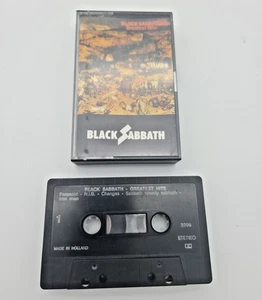 BLACK SABBATH Greatest Hits Music Cassette Tape CSL NEMS 3206 Holland - Picture 1 of 6