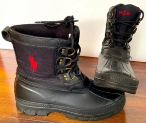 🥾 Botas Polo Ralph Lauren Crestwick Big Pony Duck - Para Hombre Talla 13D - Usadas - Imagen 1 de 6