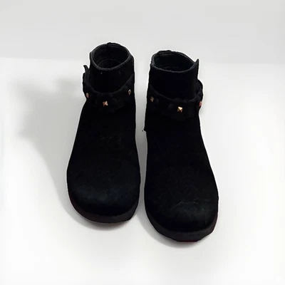 Botas de gamuza negras Michael Kors|Talla 10 (niño pequeño)|Estilo "Emma Flora" Foto 1 de 4