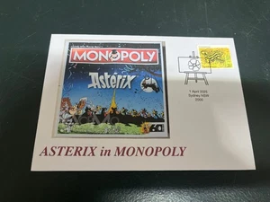(1696) 21-10-2025 - Asterix in Monopoly (with OZ frog stamp) - Picture 1 of 2