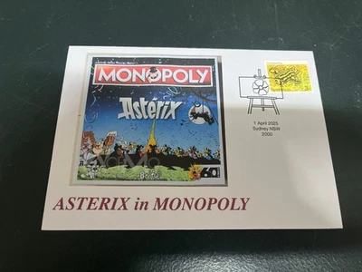(1696) 21-10-2025 - Asterix in Monopoly (with OZ frog stamp) - Image 1 of 2