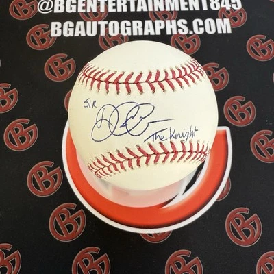 Didi Gregorius Firmado Yankees de Nueva York OMLB “El Caballero” Inscripción Fanáticos Foto 1 de 2