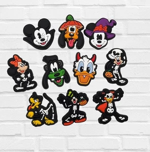 10 Stck. Halloween Schuh Charms für Crocs Disney Schuh Charms Spooky Charms - Bild 1 von 5