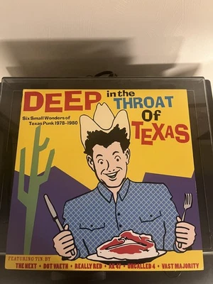 Deep in the Throat of Texas LP (Orig US Press/KBD/Really Red/AK47/Dot Vaeth)! - Image 1 of 2