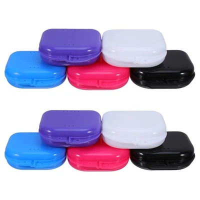  10 Pcs Fori Di Sfiato Della Custodia Fermo Archiviazione Dentale - Image 1 of 4