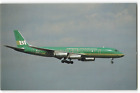 Postcard Airline BRANIFF INTERNATIONAL McDonnell Douglas DC-8-62 Flite AUC1.