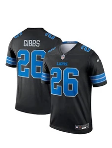 Jahmyr Gibbs Detroit Lions Nike Alternate Player Game Jersey Men's 2024 NFL #26 - Picture 1 of 5