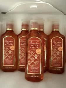 5 New PUMPKIN PECAN WAFFLES ๐ง BATH & BODY WORKS CLEANSING GEL SOAP - Picture 1 of 1