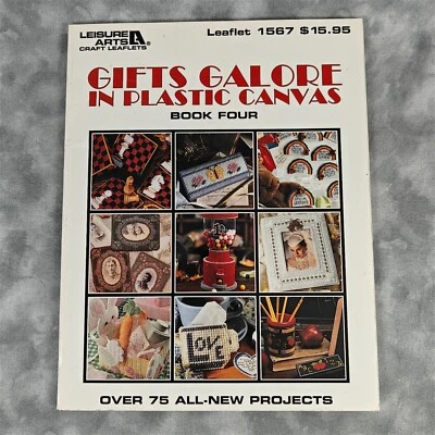 📚 Libro de regalos en abundancia en lienzo de plástico 4 - Más de 75 proyectos hágalo usted mismo 🧵 Foto 1 de 4