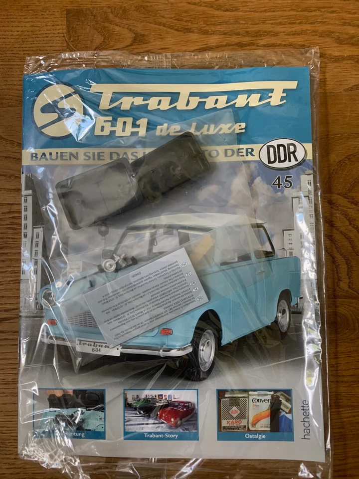 Ausgabe 45 Hachette 1:8 Trabant 601 de Luxe  - Bild 1 von 1
