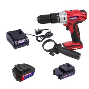 Trapano combinato senza fili 18V Li-Ion unità nuda batteria 2Ah 4Ah caricatore fai da te elettroutensile - Foto 1 di 12