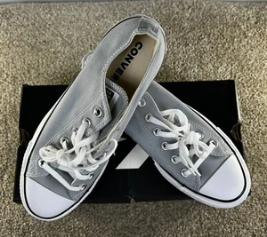 Converse Chuck Taylor All Star Lift Ox Low grigio lupo donna taglia 9 566757c nuove scatola - Foto 1 di 12