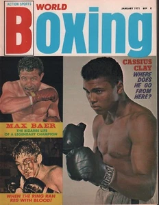 Cassius Clay Muhammad Ali Action Sports World Boxen Januar 1971 051618DBX - Bild 1 von 1