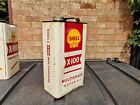 VINTAGE OIL CAN GALLON SHELL X100 X-100