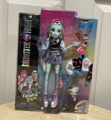 Monster High Frankie Stein Generation G3 Reboot Mattel 2022 NEW • 39.99$