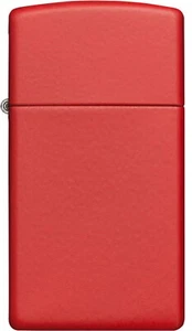 Zippo Slim Red Opaco 60005404 - Foto 1 di 1