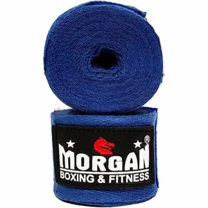 NEW Morgan Sports Blue 4m Cotton Boxing Hand Wraps - Picture 1 of 1