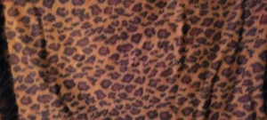 Fleece Fabric. Dark Brown Cheetah Print. BTY - Picture 1 of 1