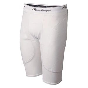 Rawlings Jugend Jungen Baseball gepolsterte Schiebeshorts YMSS weiß Größe Medium - Bild 1 von 1