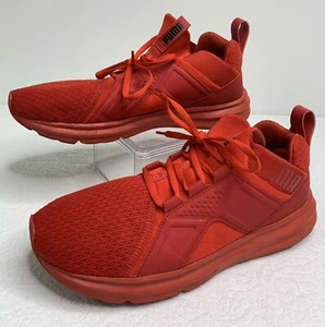 Puma Rot Herren Schuhe Sneaker Größe 9 - Bild 1 von 9